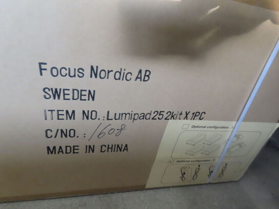 3 paller fra installationsafdeling - Højtalere, kabler, elektronik (se beskrivelse)