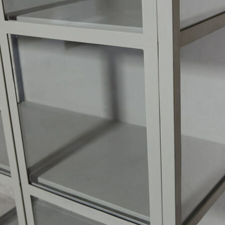 Vitrineskab RAW olivegreen