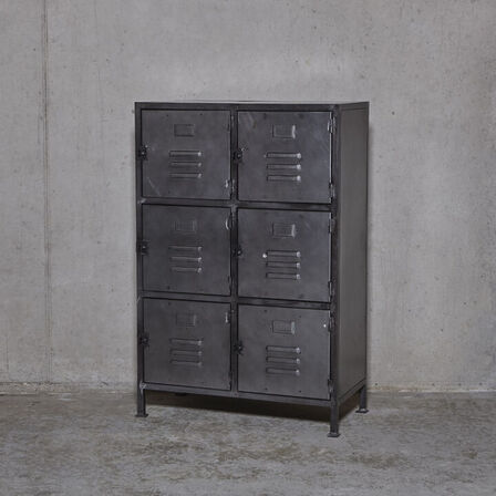 LOCKER skab 6 rums
