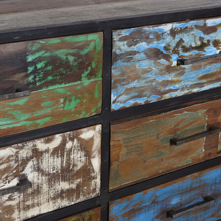 COLOR Kommode  med 9 skuffer