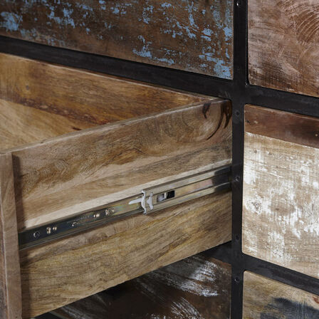 COLOR kommode med 6 skuffer