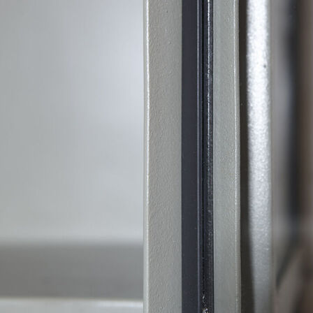 Vitrineskab RAW olivegreen