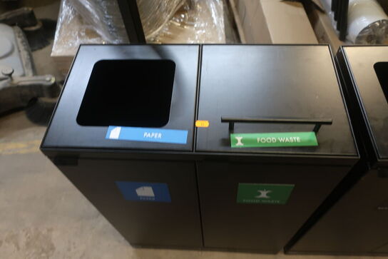 2. stk. skraldespand BICA 886 2x45L