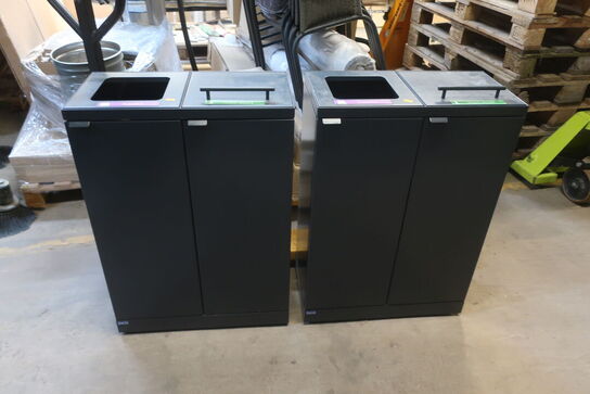 2. stk. skraldespand BICA 887 2x45L