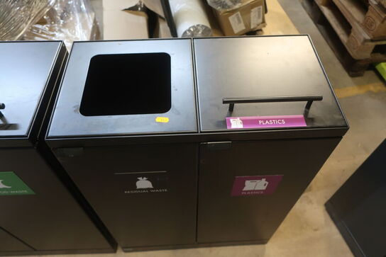 2. stk. skraldespand BICA 886 2x45L