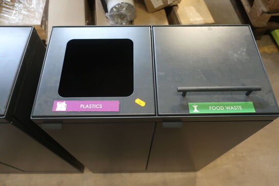 2. stk. skraldespand BICA 887 2x45L