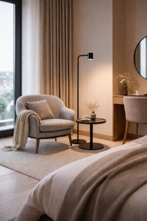 12 stk. frandsen bespoke spot floor lamp black 127320(ubrugt)