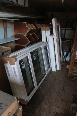 6 stk. vinduer/døre KPK