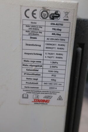 Affugter STARING STA-AU70S