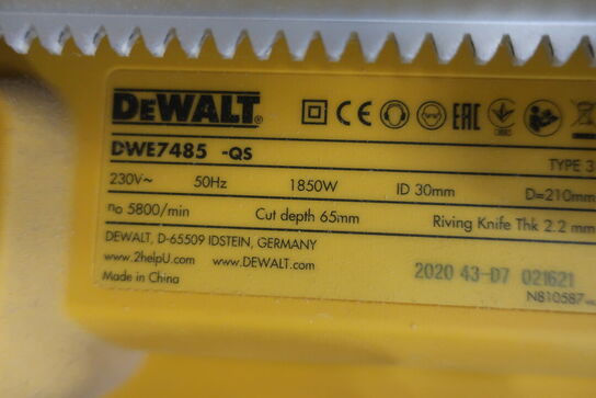 Bordrundsav DEWALT samt arbejdsbord