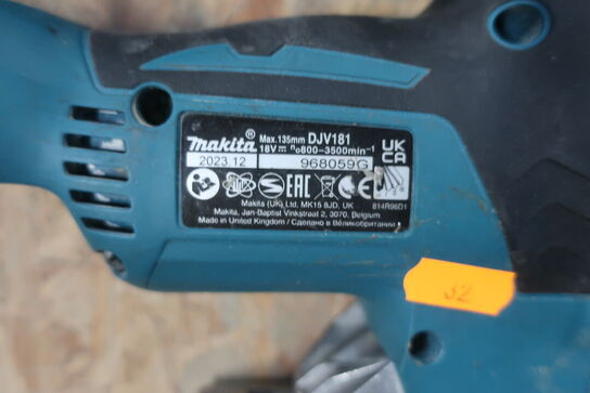 4 stk. akku maskiner MAKITA