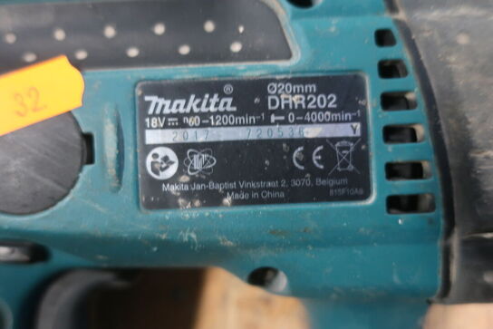 4 stk. akku maskiner MAKITA