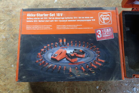 Akku multicutter FEIN MULTIMASTER 500 samt startsæt