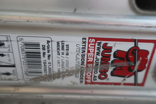 2 x 11 trins stige JUMBO