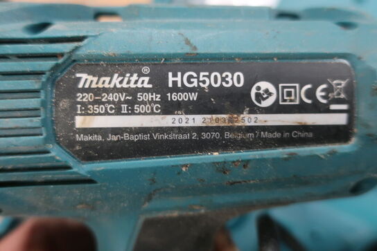 Varmpistol og bajonetsav MAKITA HG5030, JR3050T