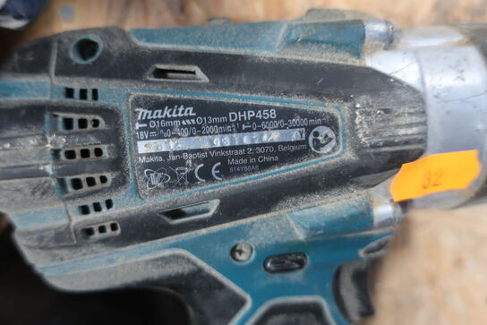 4 stk. akku maskiner MAKITA