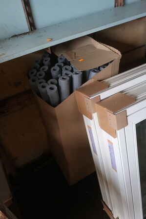 Nedløb, brædder, rørisolering