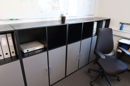 4 stk. skabe/reoler CUBE DESIGN