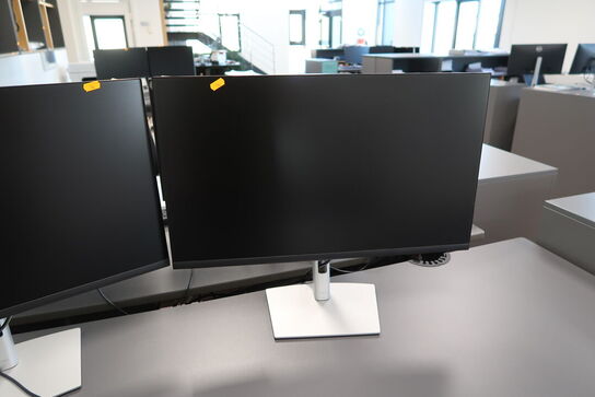 2 stk. computerskærme DELL P2722H, tastatur og dockingstation