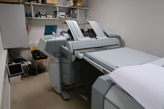 Storformatsprinter OCÈ Colorwave 500 med div. Tilbehør