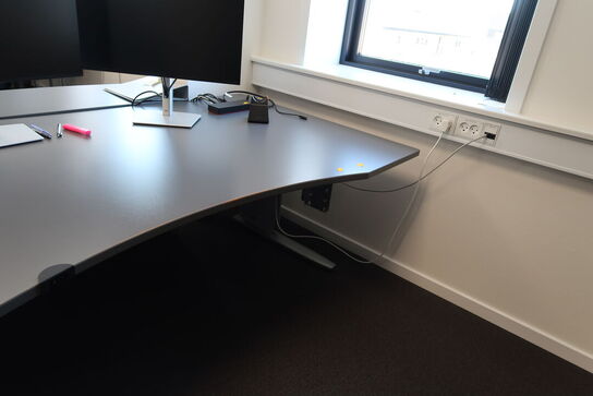 El. hæve/sænke skrivebord