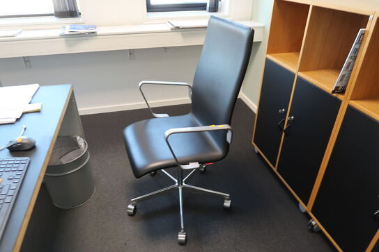 Kontorstol FRITZ HANSEN, Oxford af Arne Jacobsen