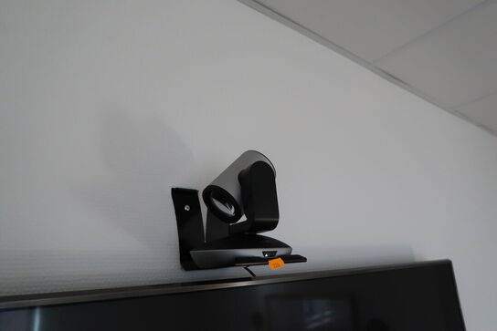 Konferencetelefon LOGITECH, skærm LOGITECH V-U0038, samt kamera
