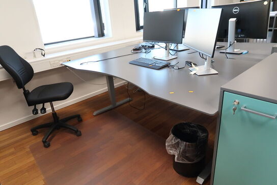 El. hæve/sænke skrivebord 