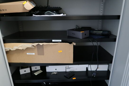 Div. Elektronik og it-udstyr i skab