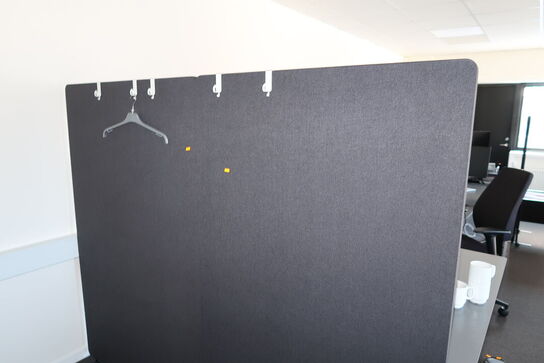 2 stk. afskærmningsvægge