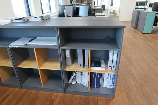 4 stk. reoler med toplade