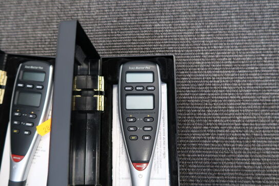 2 stk. digitalemålere SCALE MASTER PRO