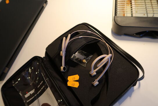 2 stk. mikrofoner headworn MIPRO