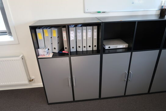 4 stk. skabe/reoler CUBE DESIGN