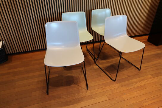 4 stk. spisebordsstole FREDERICIA FURNITURE designet af Welling/Ludvik