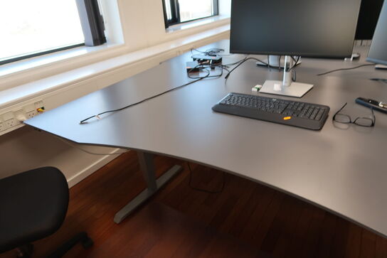 El. hæve/sænke skrivebord 