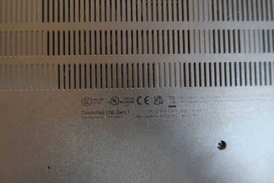 Bærbarcomputer LENOVO ThinkPad L16 Gen 1