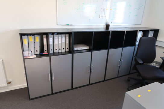 4 stk. skabe/reoler CUBE DESIGN