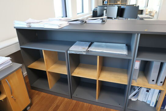 4 stk. reoler med toplade