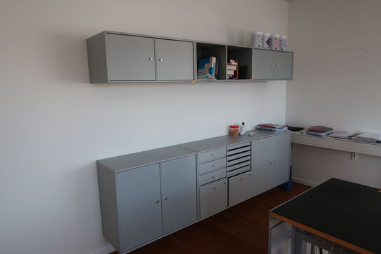 6 stk. reoler/skabe MONTANA