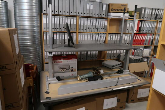 2 stk. el. hæve/sænke skriveborde