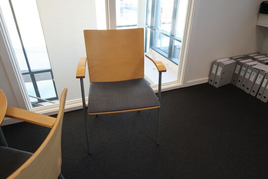 Mødebord med 4 stk. mødestole LAMMHULTS