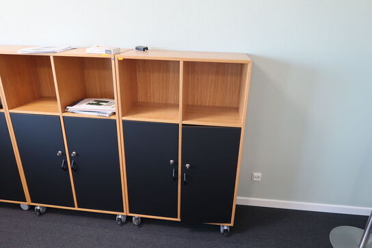 3 stk. skabe/reoler CUBE DESIGN