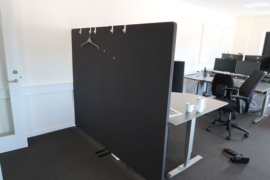 2 stk. afskærmningsvægge