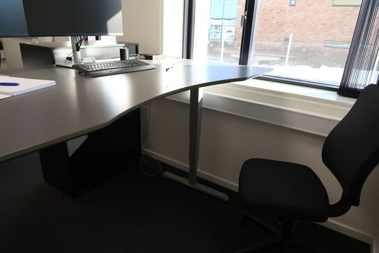 El. hæve/sænke skrivebord