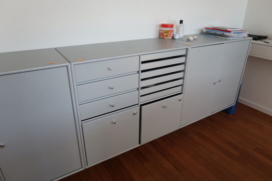 6 stk. reoler/skabe MONTANA