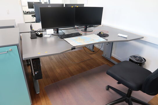 El. hæve/sænke skrivebord