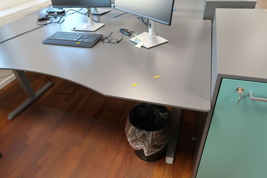 El. hæve/sænke skrivebord 