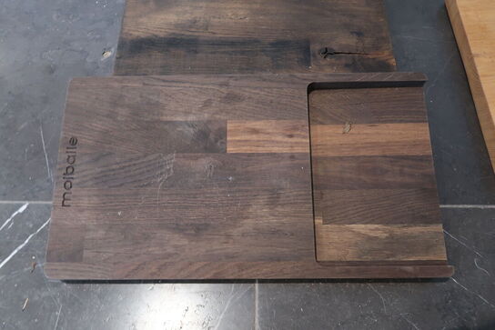 6 stk. Massive skærebrætter