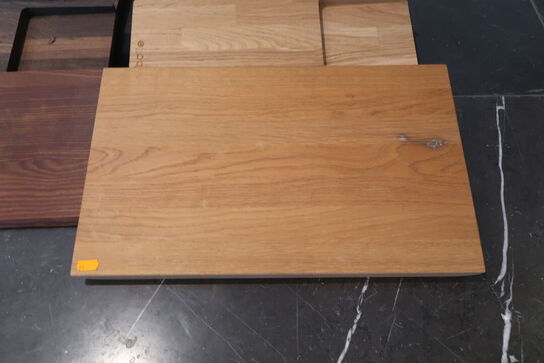 6 stk. Massive skærebrætter